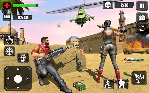 Contador Terrorista Pistola 3D screenshot 2