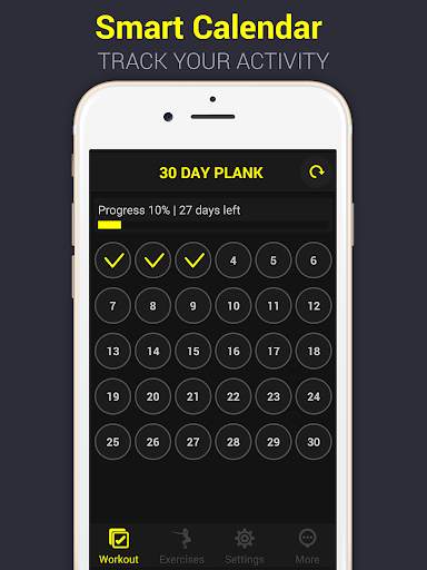 30 Day Plank Challenge Free screenshot 10