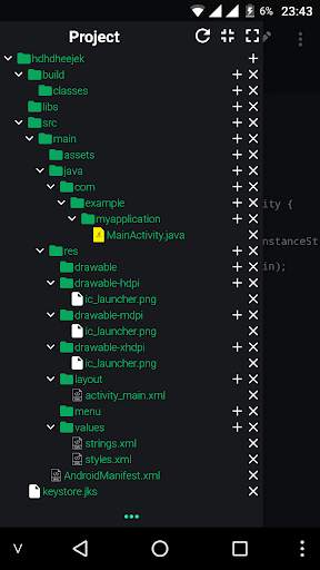 Java N-IDE - Android Builder - Java SE Compiler 7 تصوير الشاشة