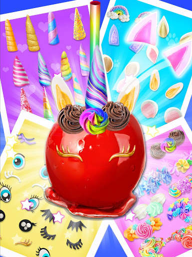 Unicorn Candy Apple - Sweet Carnival screenshot 3