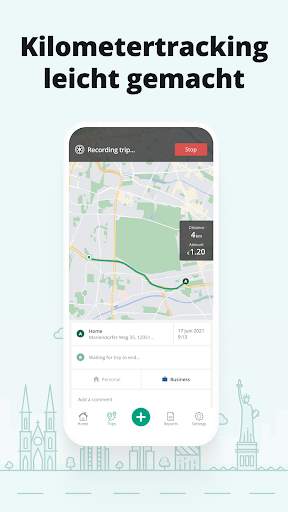 Fahrtenbuch von Driversnote screenshot 1