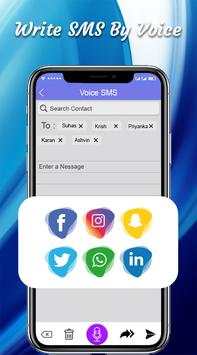 Write SMS by Vocie: Speech to SMS screenshot 2
