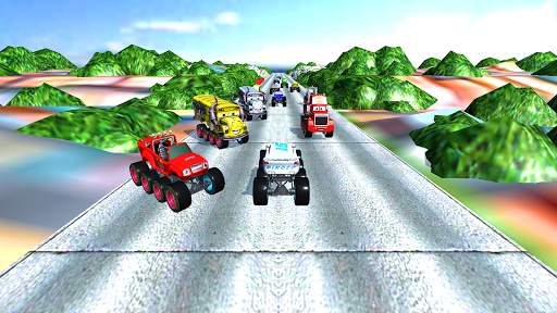 Monster Truck Racing McQueen Traffic Racer Friends screenshot 3