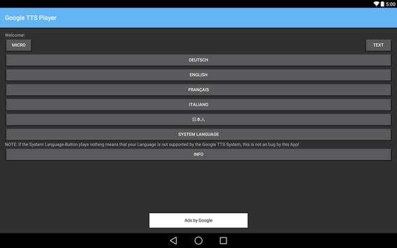 TTS Player screenshot 2