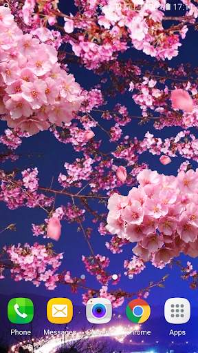Flowers 3D live wallpaper screenshot 3