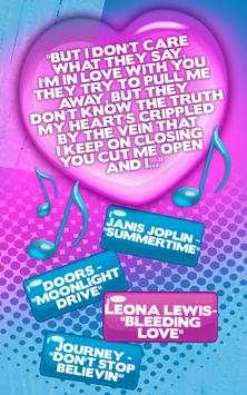 Guess Popular Love Song Quiz screenshot 7