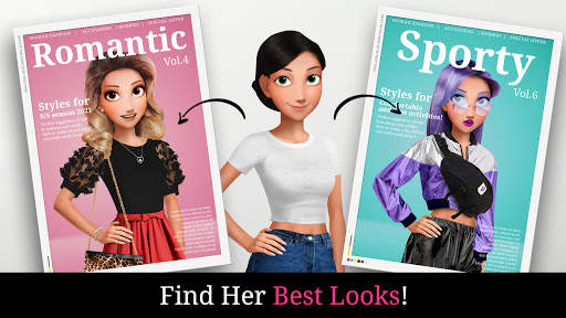 My First Makeover: Stylish makeup & fashion design screenshot 2