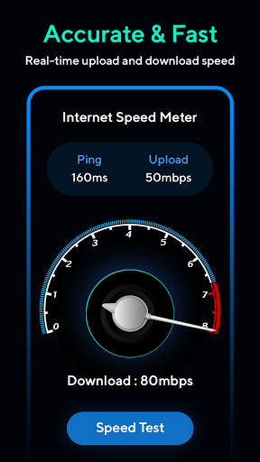 Smart Speed Test - Internet Speed Meter Pro 2020 screenshot 1