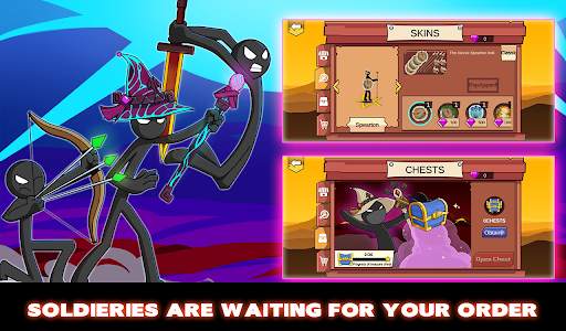Stickman War: Battle of Honor screenshot 3