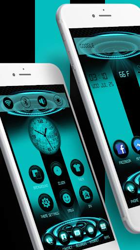 Hologram Launcher Theme 2 تصوير الشاشة