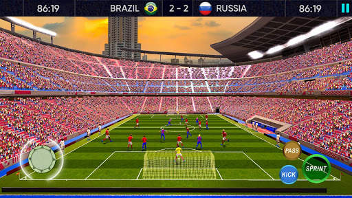 Soccer Football Star-Free Football Games screenshot 1