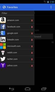 My Sites screenshot 1