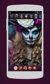 Halloween Makeup Photo Editor screenshot 3