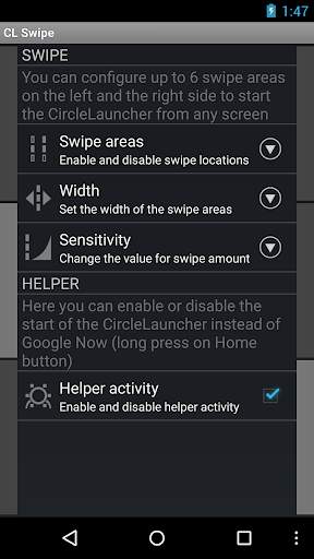 CircleLauncher Swipe screenshot 8