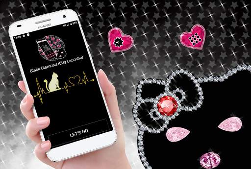 Black Diamond Kitty Launcher screenshot 5