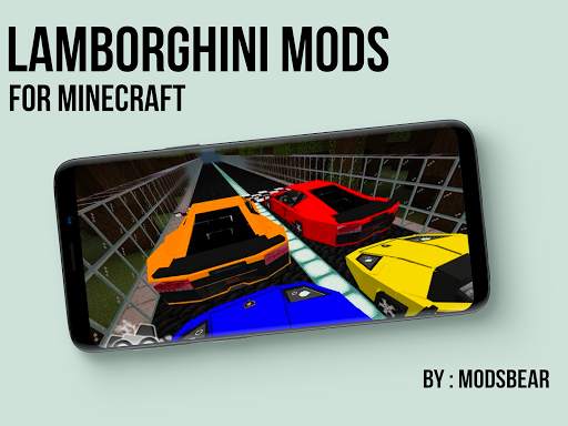 Lamborghini Mods For MCPE - Car Mods for MCPE screenshot 5