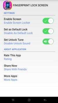 FingerPrint Lock Screen Prank screenshot 2