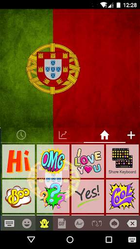 Portugal Emoji Keyboard Theme screenshot 3