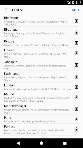 Nepal weather screenshot 4