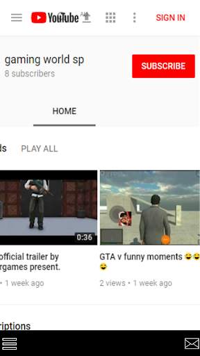 Gaming world app screenshot 1