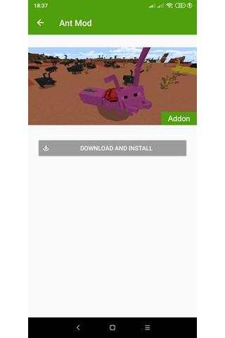 Ant Mod For MCPE screenshot 2