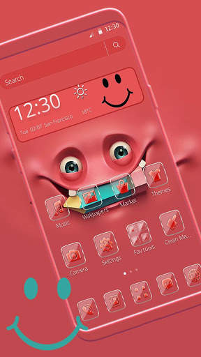 Funny Face Emoji Theme screenshot 1