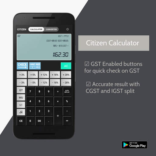 CITIZEN CALCULATOR ☑ 3 تصوير الشاشة