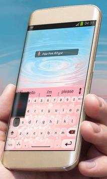 Pale Pink AiType Theme screenshot 2