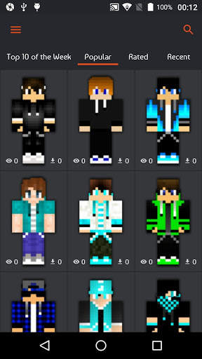 Boys Skins for Minecraft PE screenshot 1