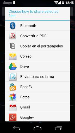 Share files скриншот 2