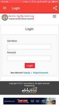TSRTC Online Bus Booking App screenshot 3