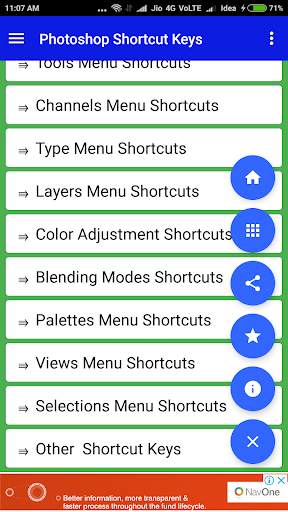 PS Shortcut Keys screenshot 2