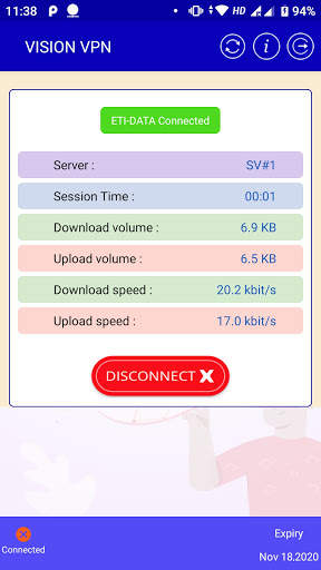 Vision VPN screenshot 3