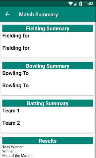 Cric Live - Live Cricket Scores screenshot 4