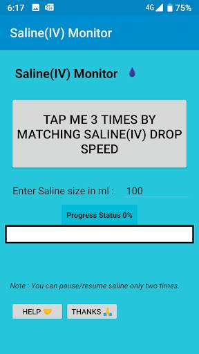 Saline(IV) Monitor screenshot 1