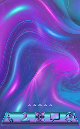 Neon Go Launcher theme screenshot 1
