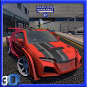 Prédio estacionamento monte 3D icon