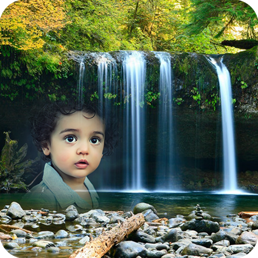 Water Fall Photo Frames icon