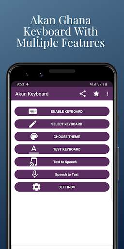 Akan (Ghana) English Keyboard 2020: Infra Keyboard screenshot 7