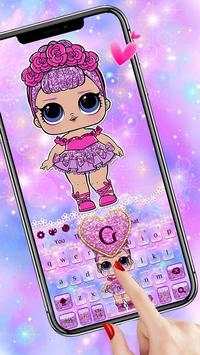 LOL Glitter Girl keyboard screenshot 1