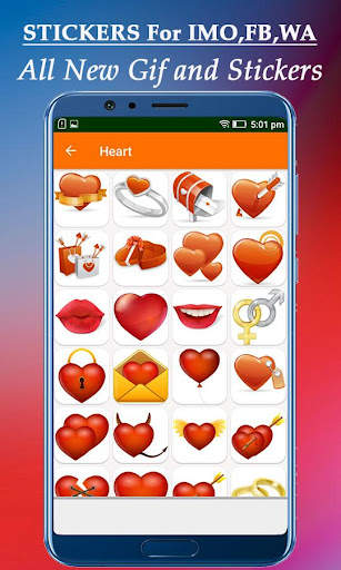 Stickers for Imo, fb, whatsapp screenshot 1