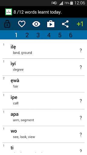 Beginner Yoruba screenshot 1