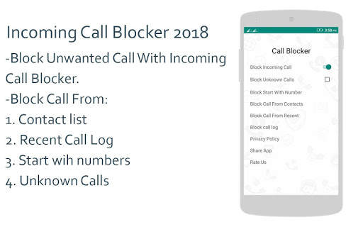New Incoming Call Blocker 2020 screenshot 2