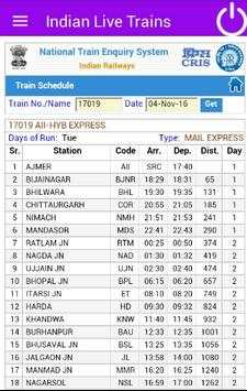 Indian Live Trains screenshot 4