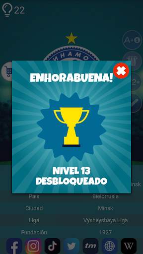 Logo de Club de Futbol Quiz screenshot 5