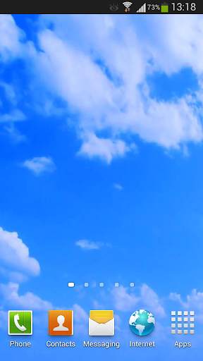 Blue Sky Live Wallpaper HD 3 screenshot 6