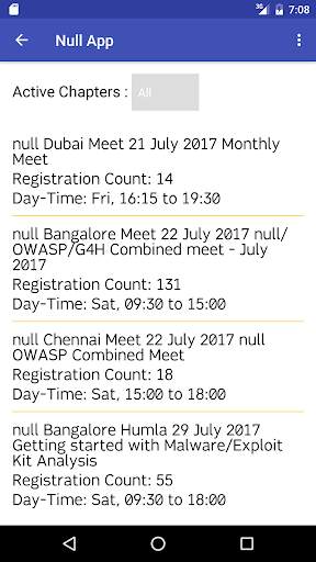 Null App - N|U screenshot 3