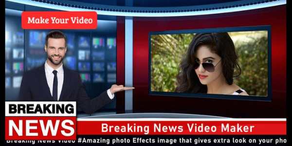 Breaking News Video Maker - Video Status Maker screenshot 2