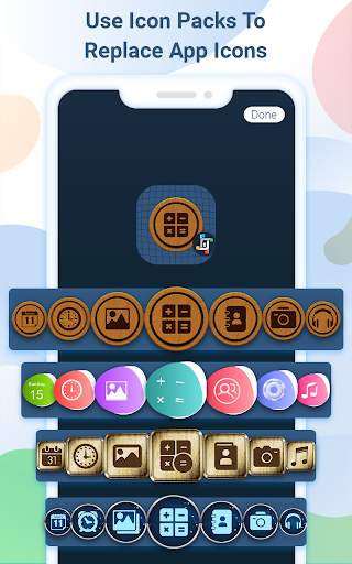 App icon changer–Fingerprint app lock, rename apps screenshot 1