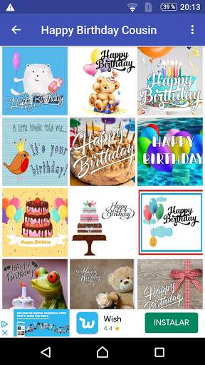 Happy Birthday Cousin screenshot 1
